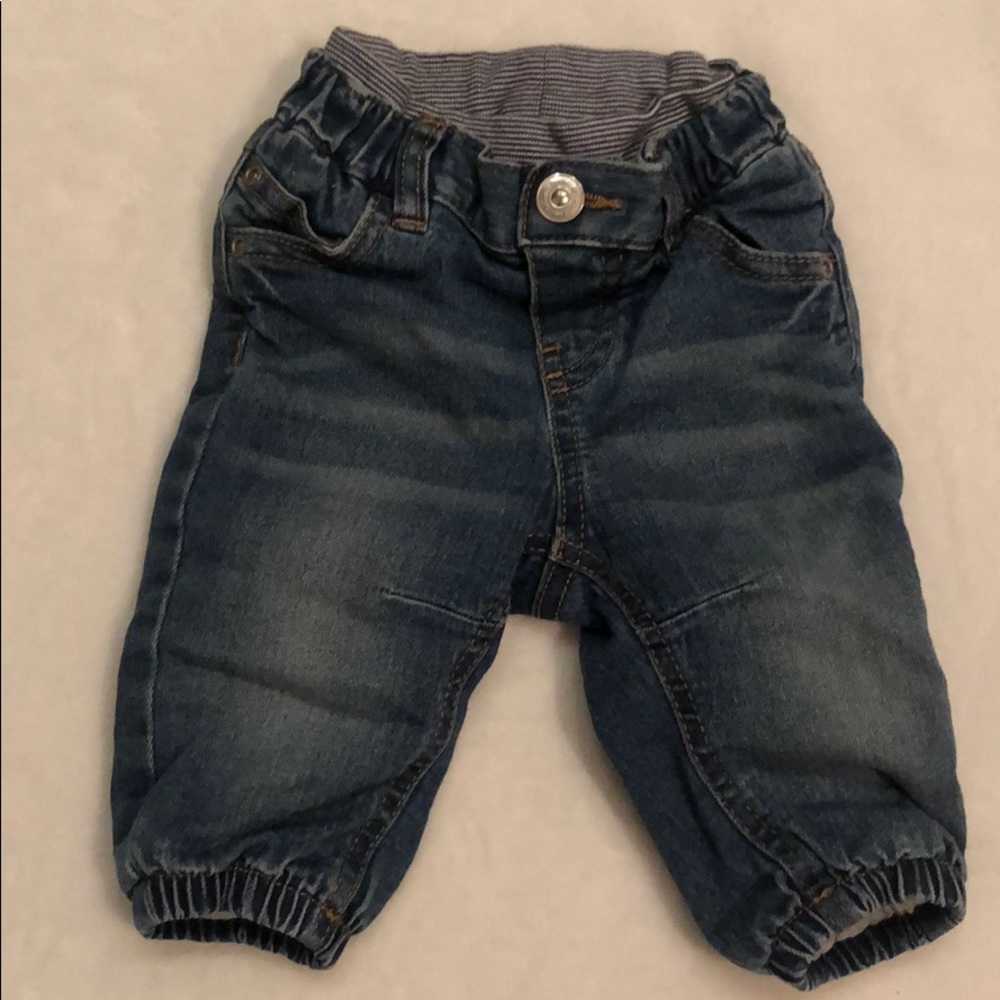 Baby denim joggers